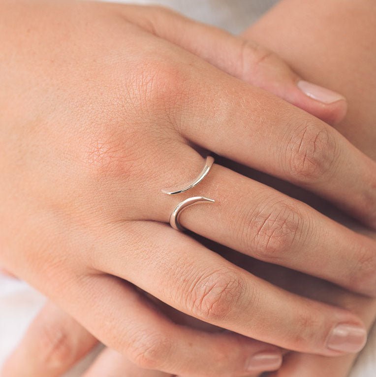 Ava Silver Ring - Handmade Jewellery