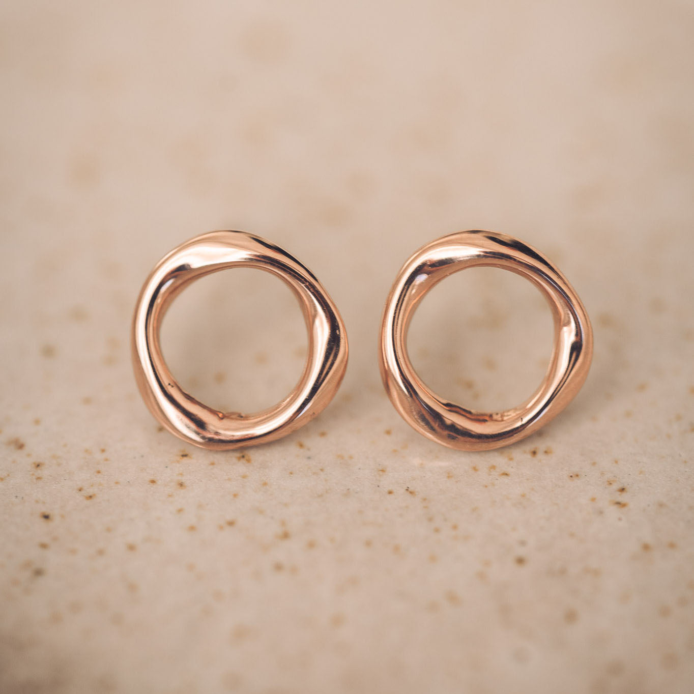 9ct Rose Gold Molly Studs