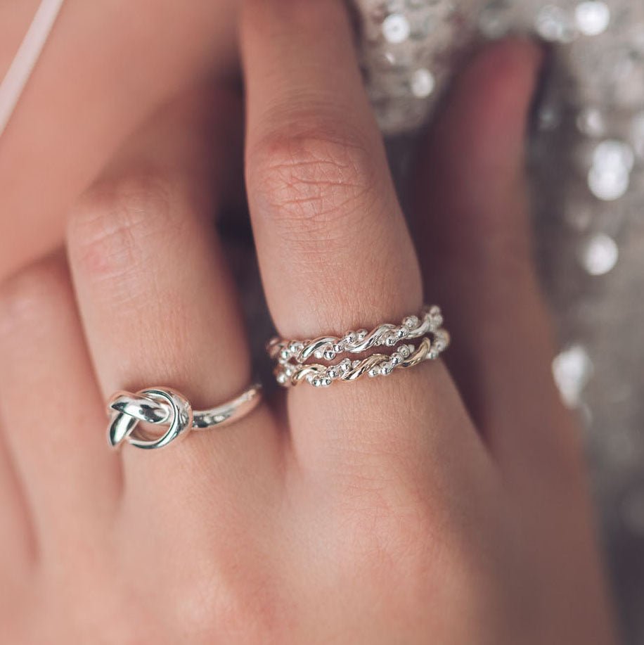 Bramble Silver Ring - Handmade Jewellery