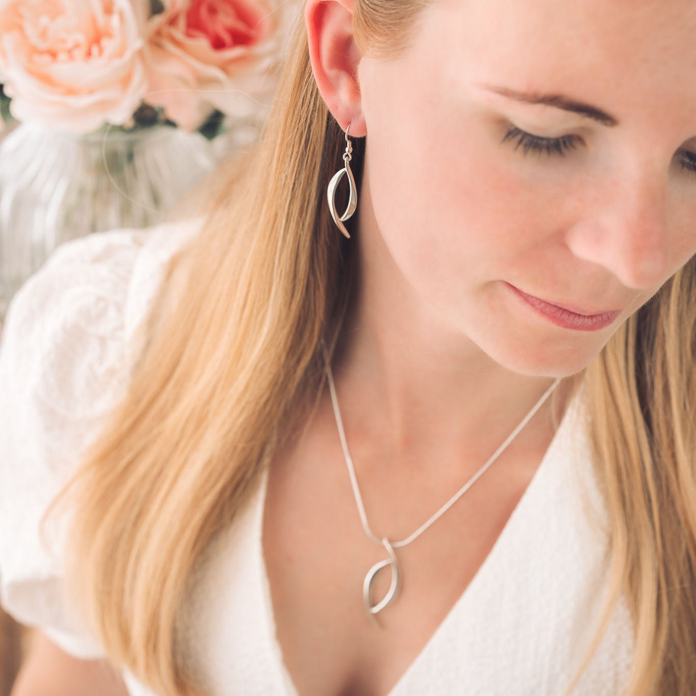 unique silver earrings
