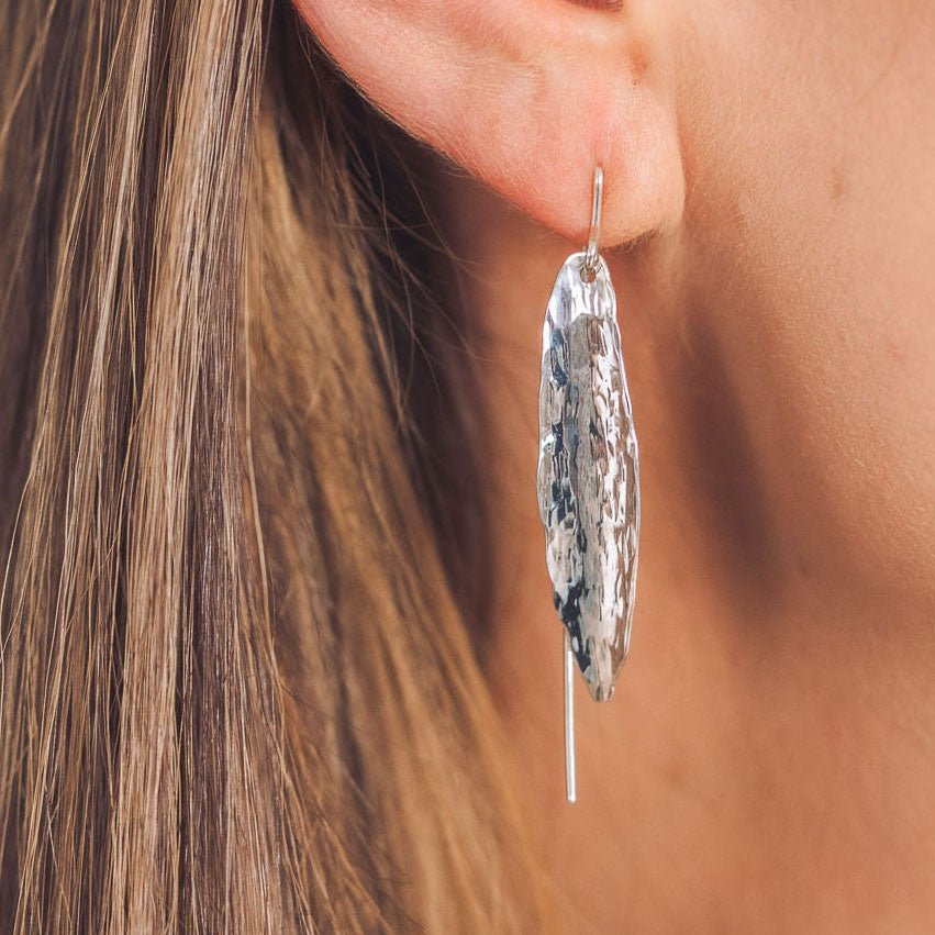 Morgan Silver Earrings