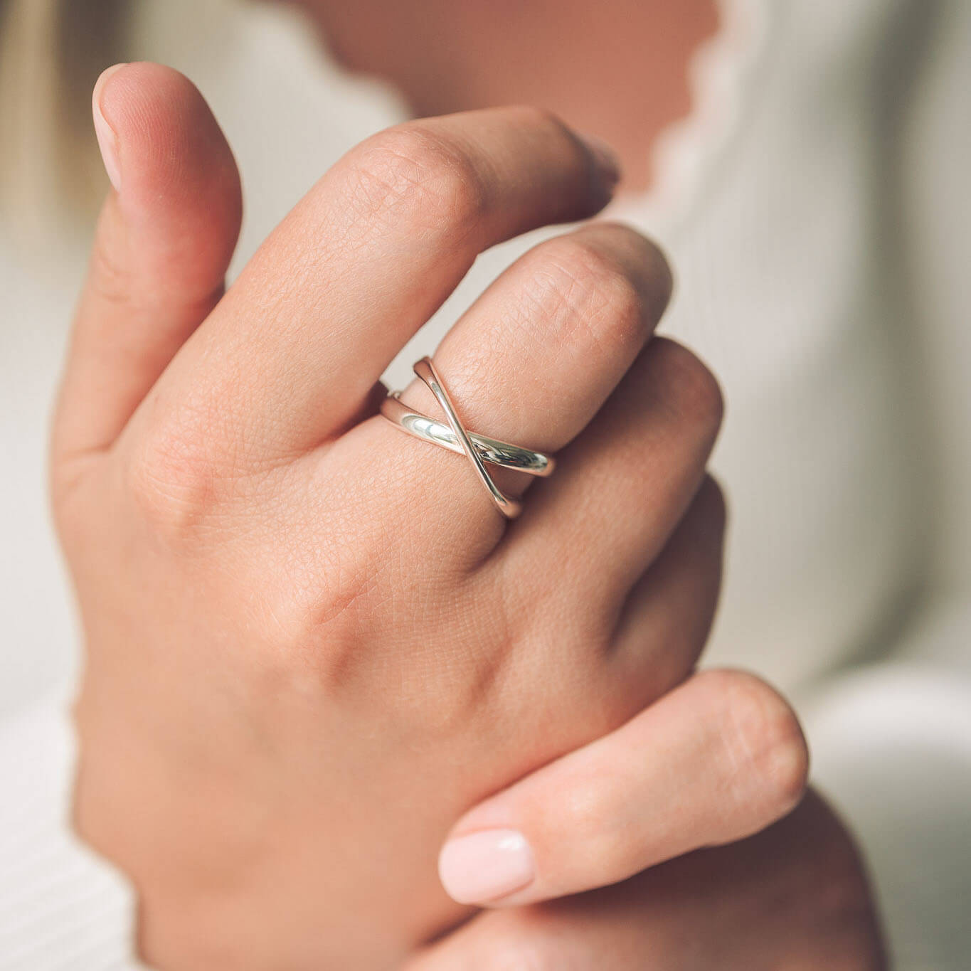 Isla Silver Wrap Ring