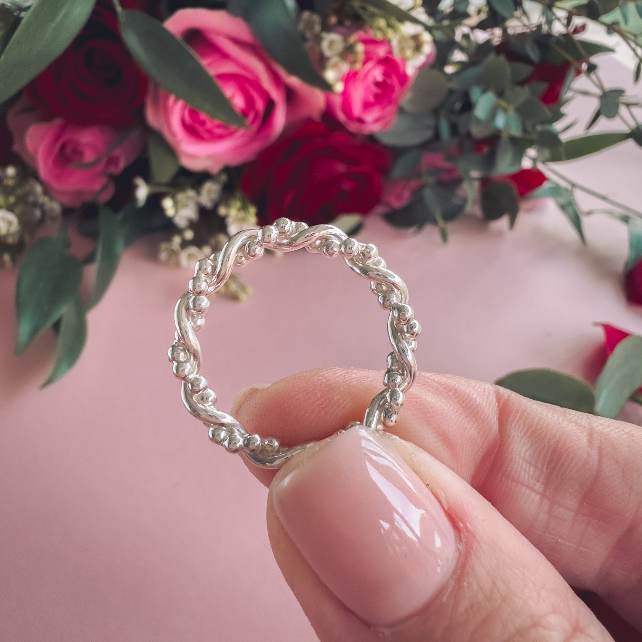 Bramble Silver Ring - Handmade Jewellery