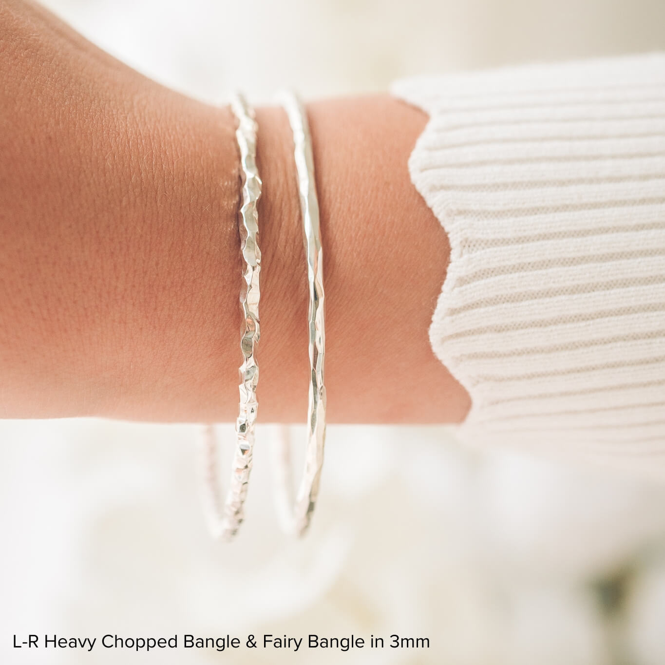 Fairy Silver Bangle - Handmade Jewellery