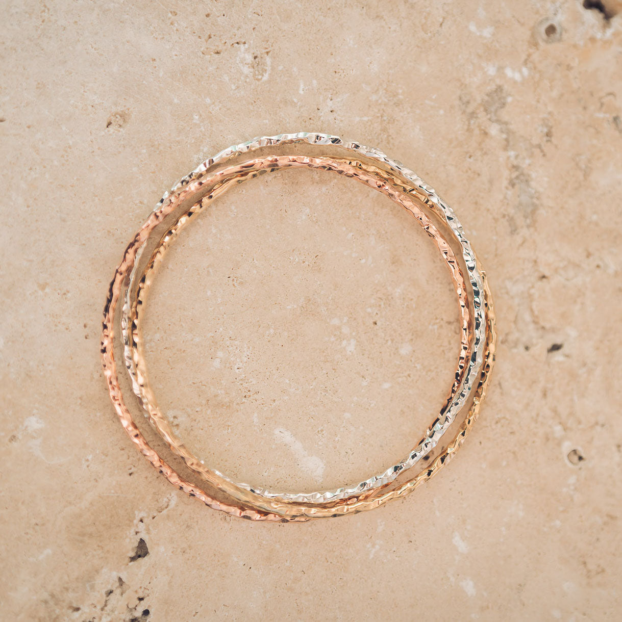 solid gold bangle bracelet