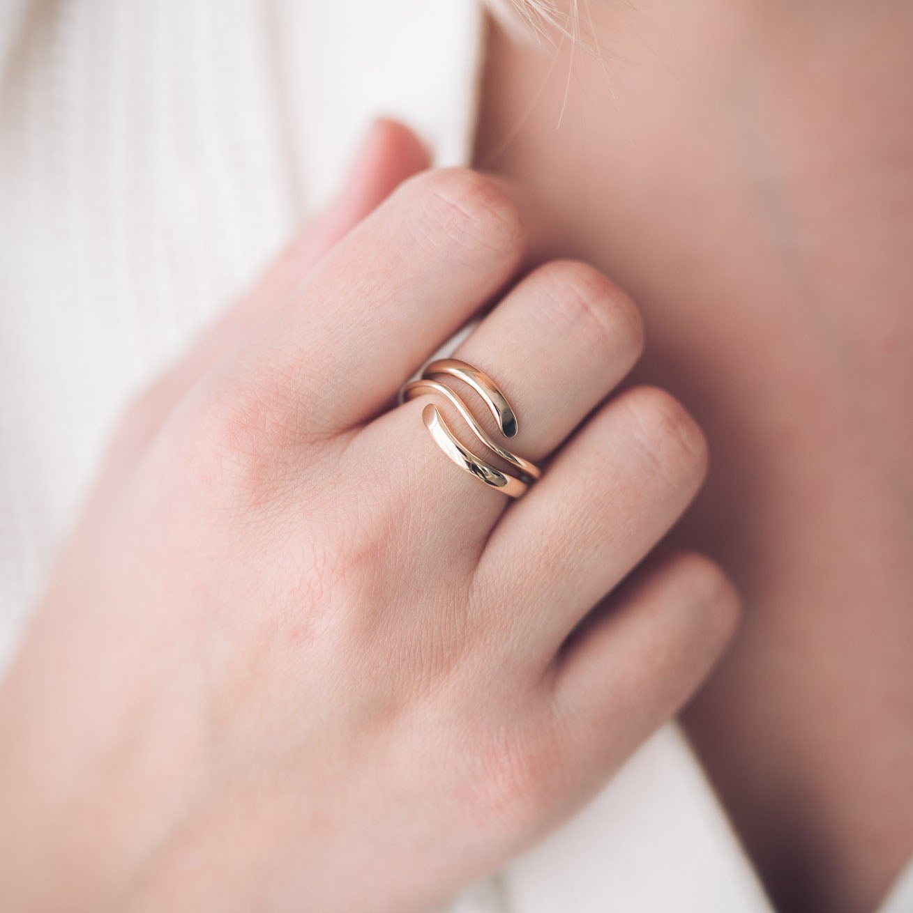 9ct Yellow Gold Handmade Ring