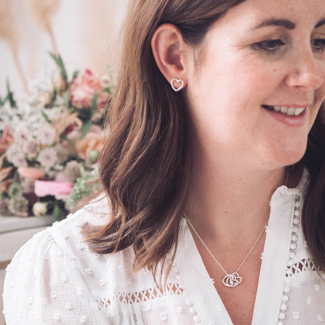 Heart Necklace Handmade Silver Pendant Handmade Jewellery