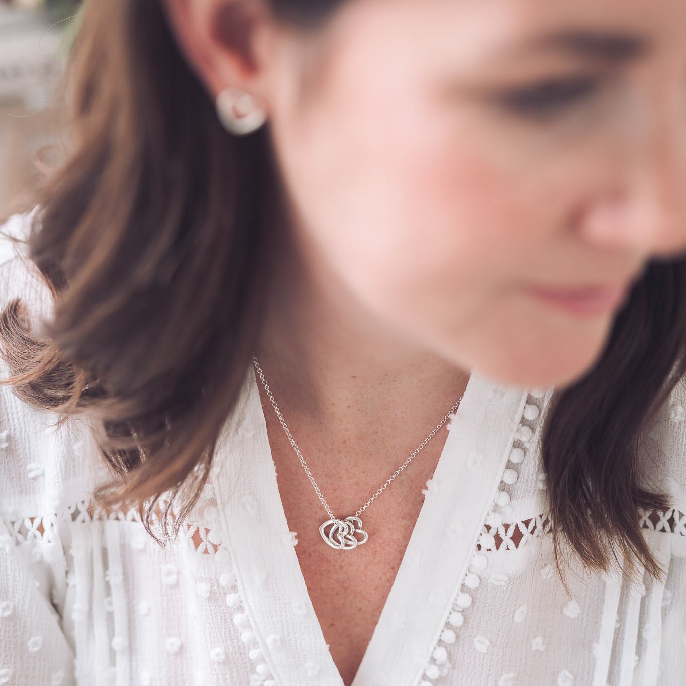 Heart Necklace Handmade Silver Pendant Handmade Jewellery