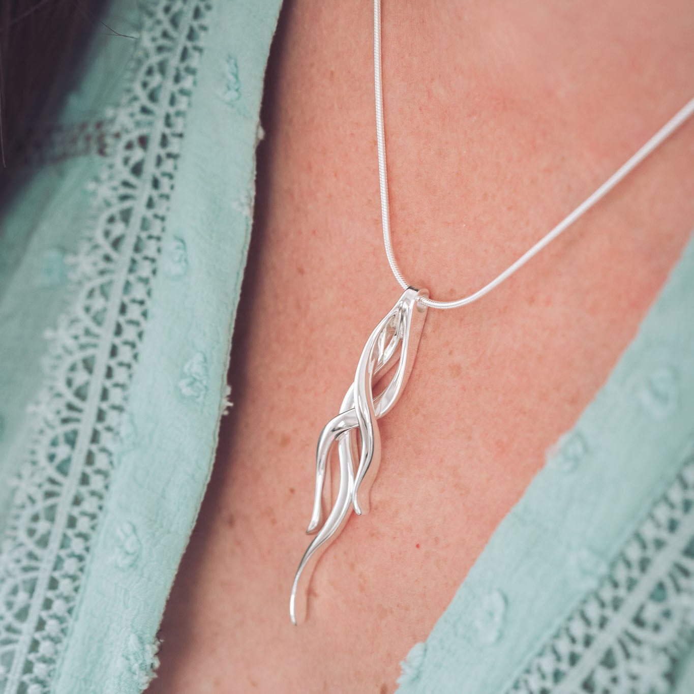 Madeline Silver Pendant Necklace - Pendants