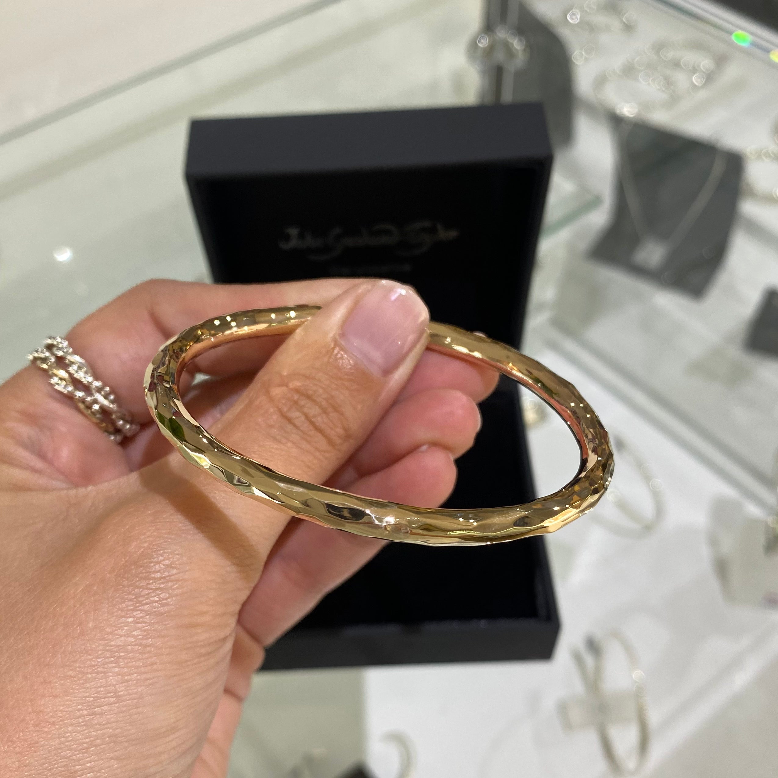 real gold bangle