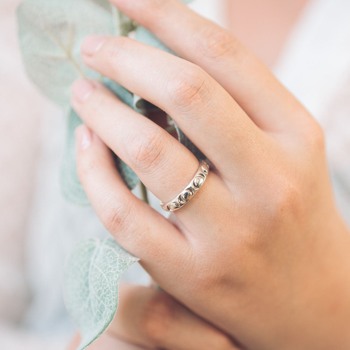 Dottie Silver Ring