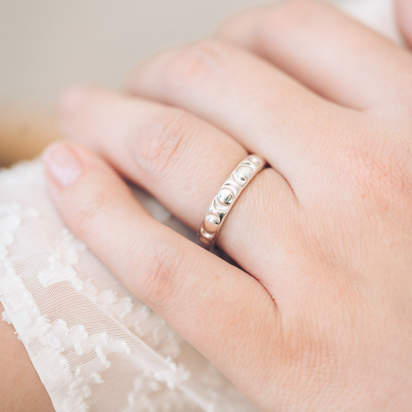 Dottie Silver Ring