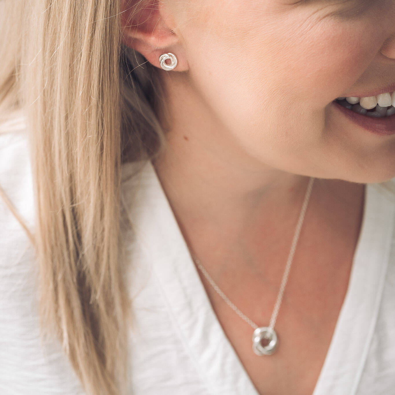 Anna Silver Pendant Necklace - Pendants