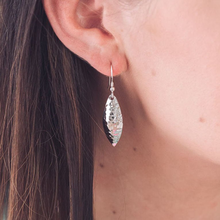 Dianna Silver Drop Earrings - Earrings