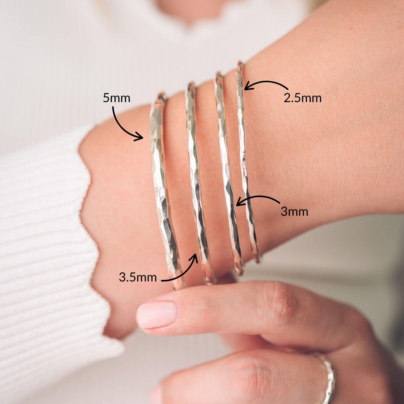 Fairy Silver Bangle - Bangles