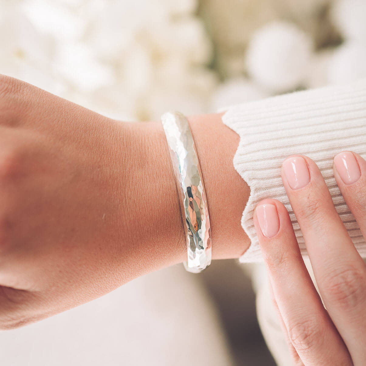 Mia Sliver Cuff Bangle