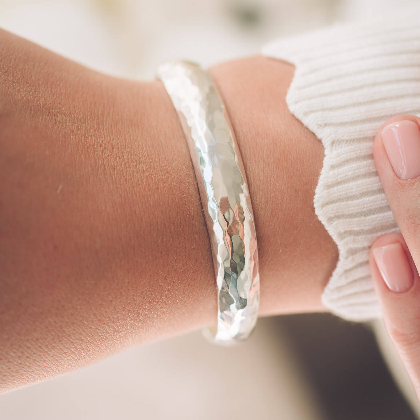 Mia Sliver Cuff Bangle