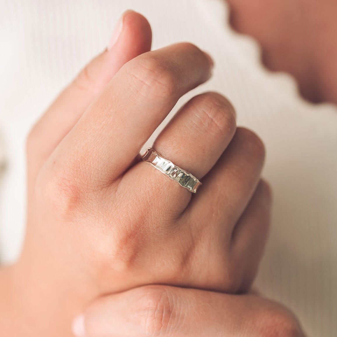 Tabby Silver Ring