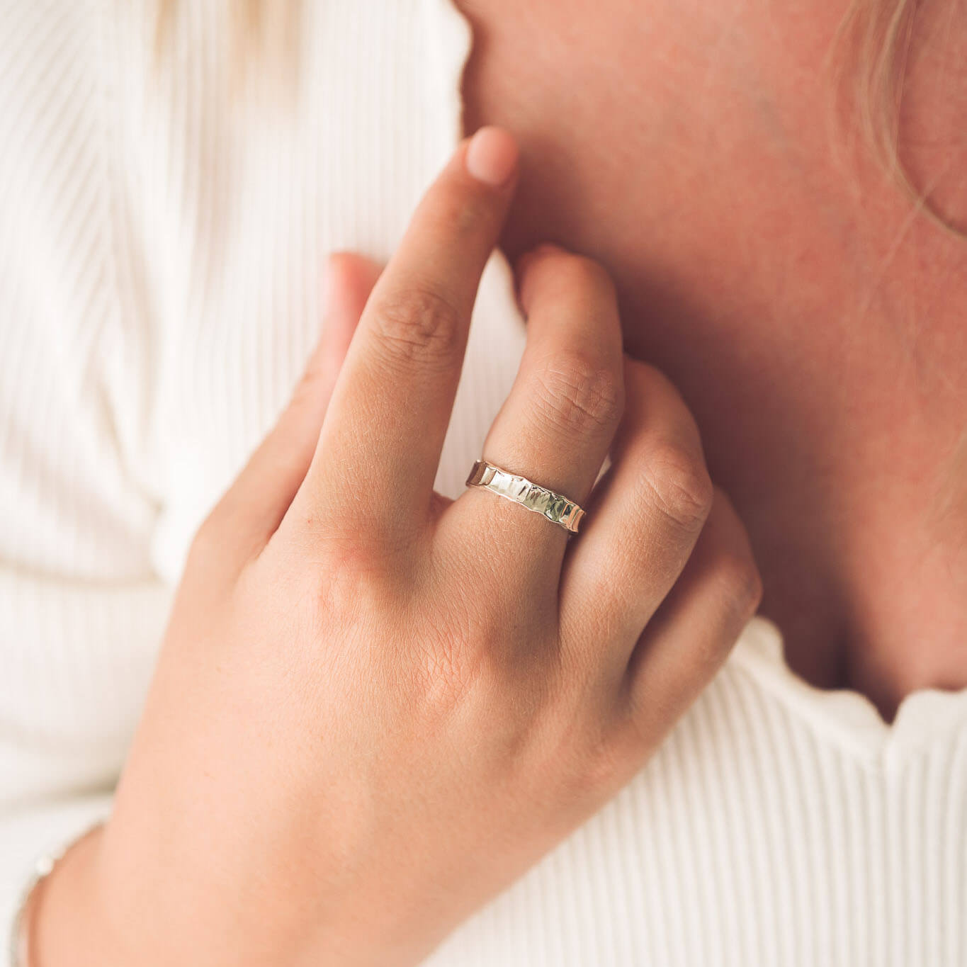 Tabby Silver Ring