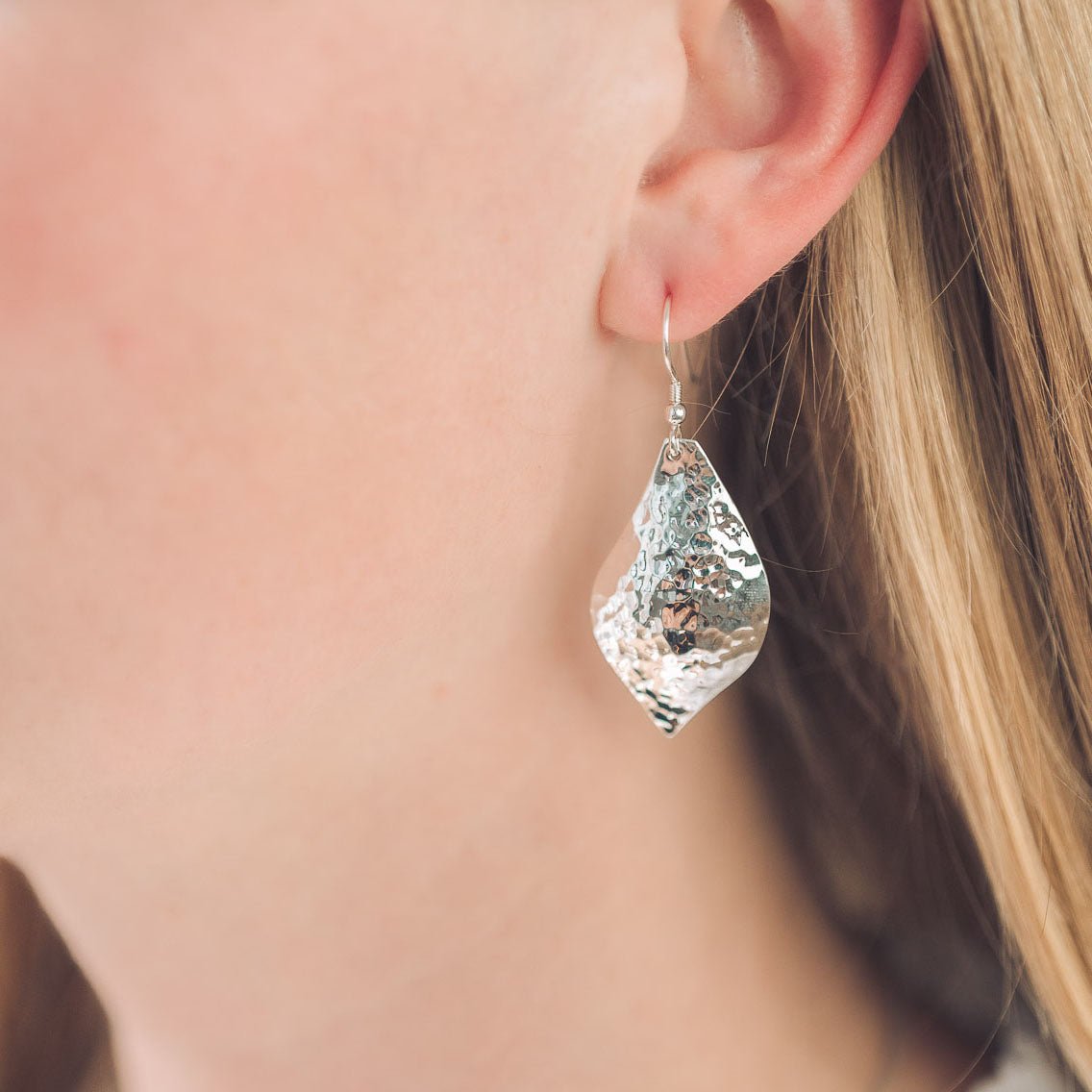 Lorna Silver Drop Earrings - Earrings