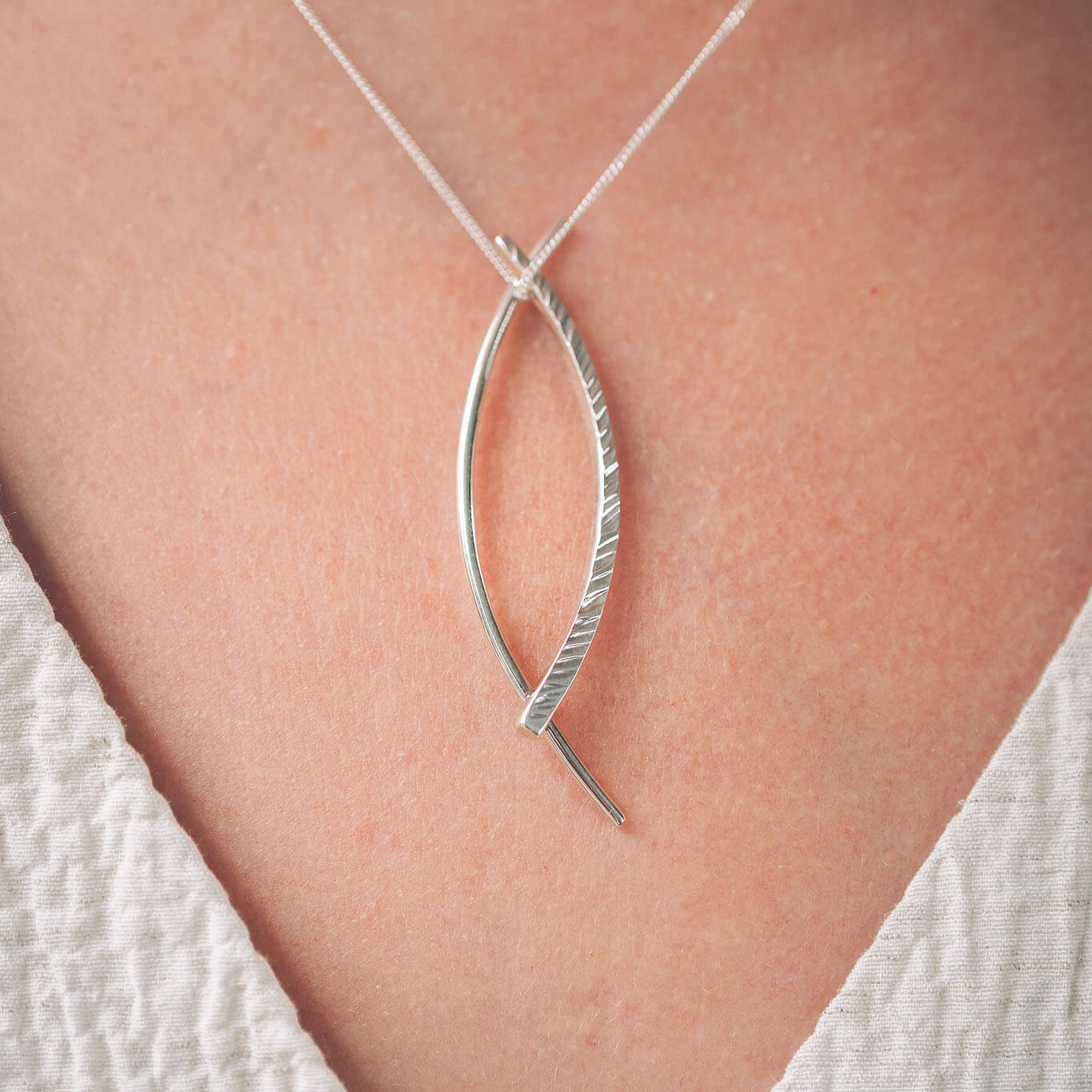 Louisa Silver Pendant Necklace - Pendants