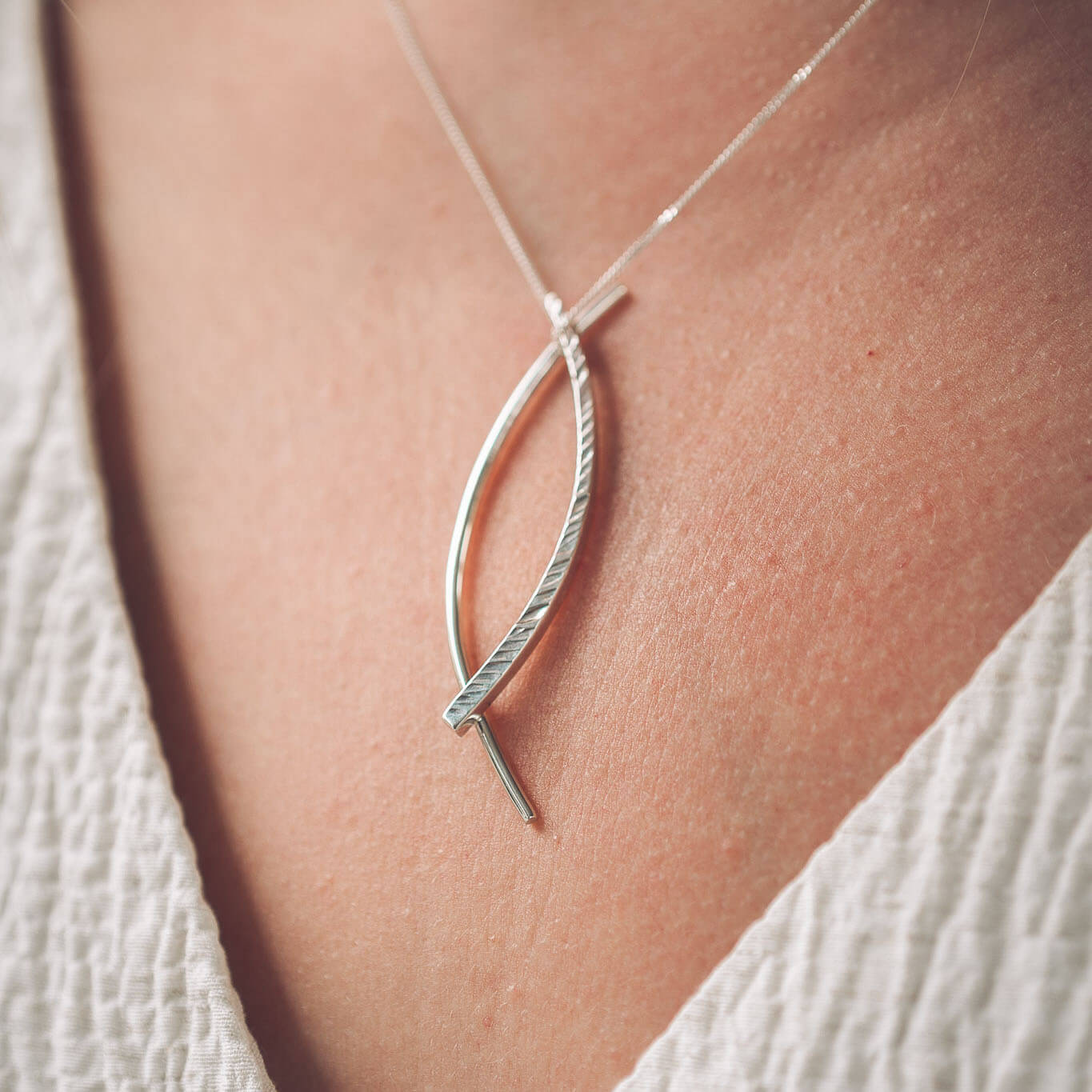 Louisa Silver Pendant Necklace - Pendants