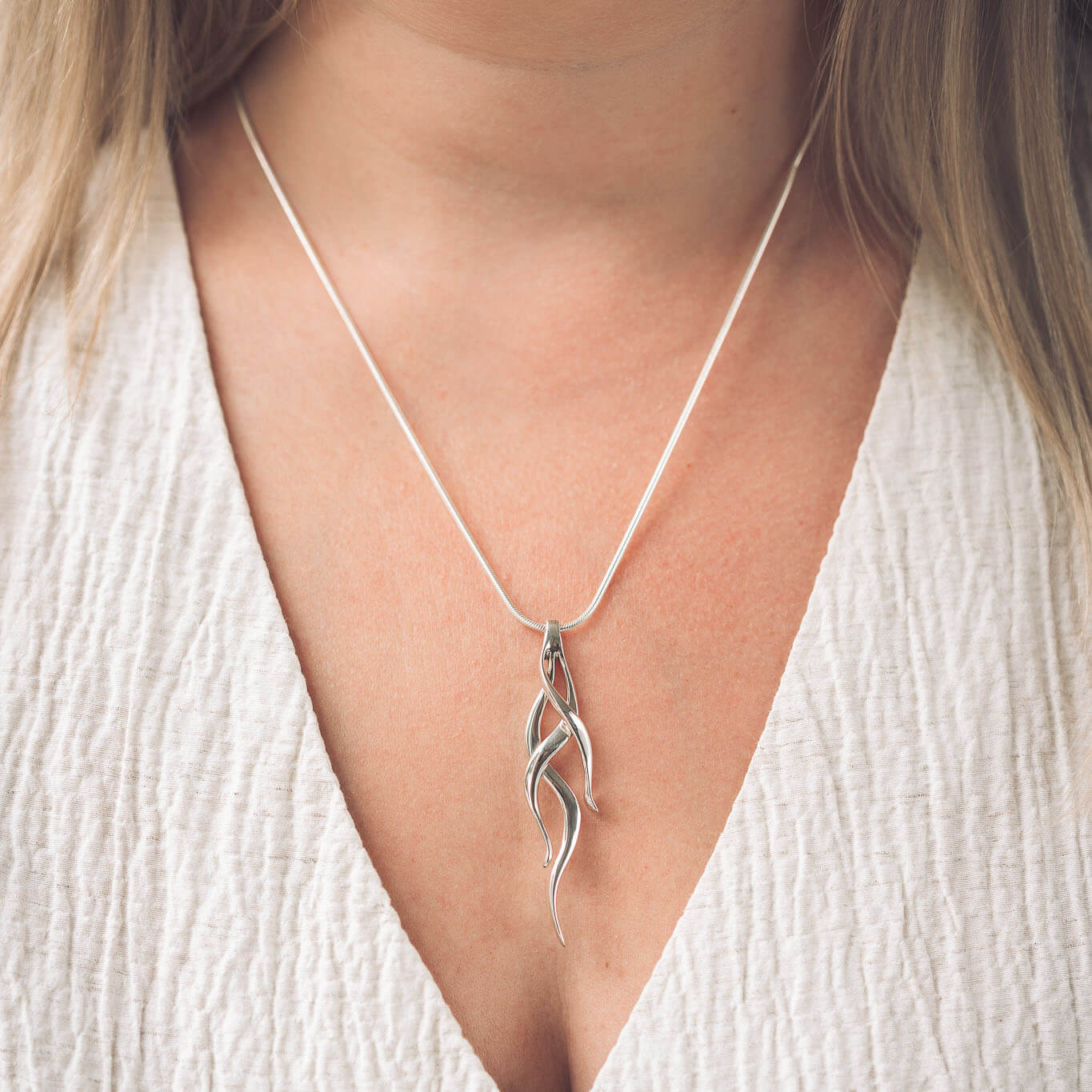 Madeline Silver Pendant Necklace - Pendants