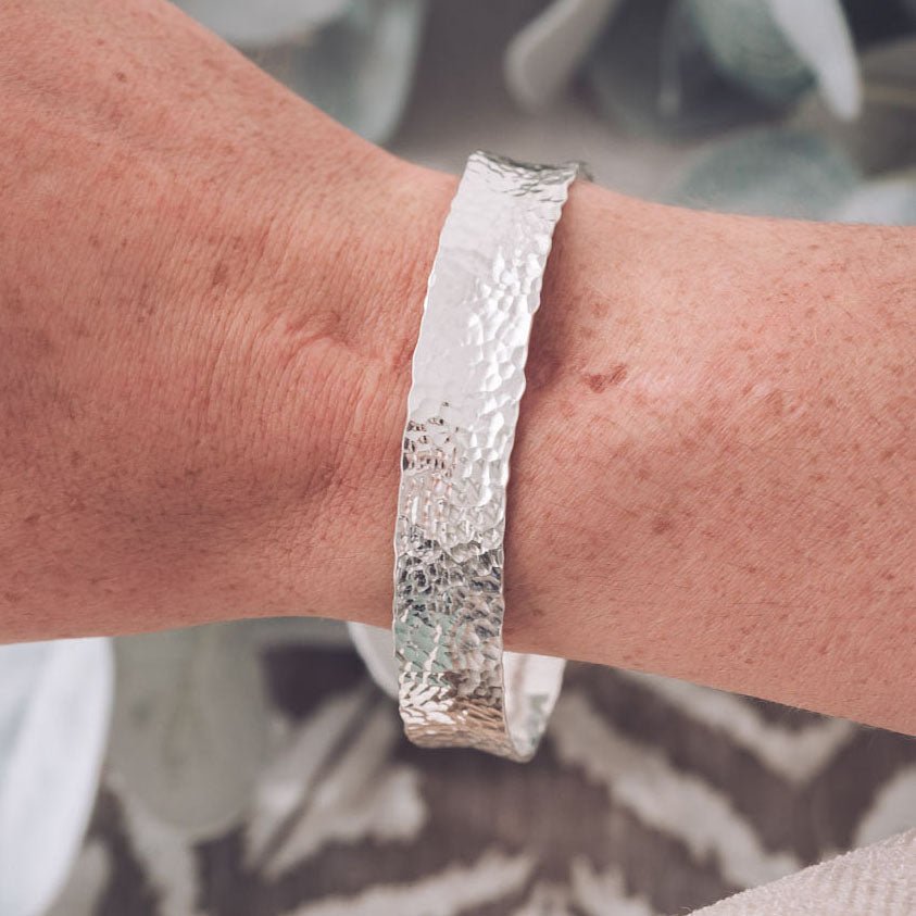 Nicole Silver Bangle - Bangles