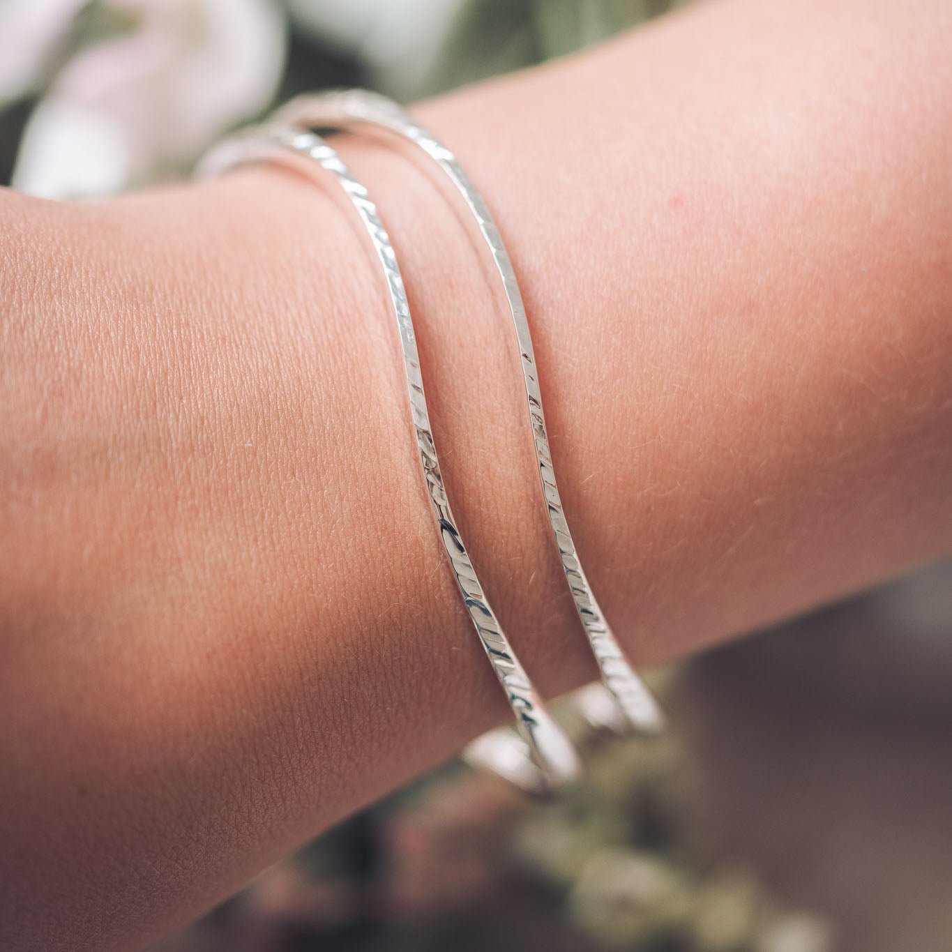 Samantha Silver Bangle - Bangles