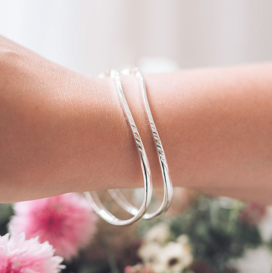 Samantha Silver Bangle - Bangles