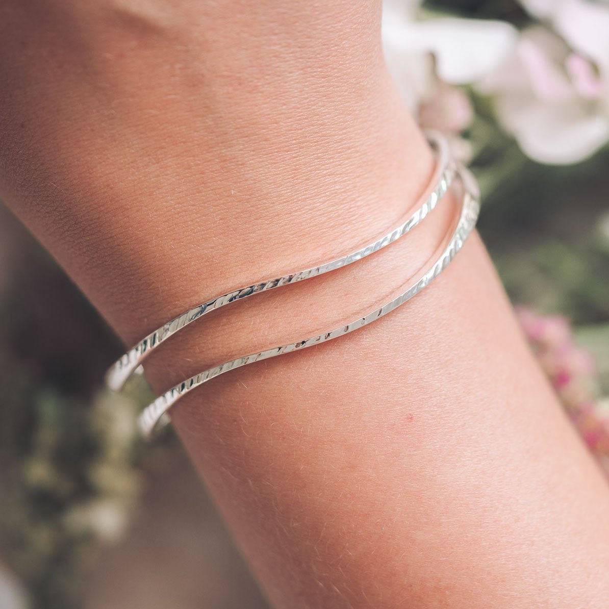 Samantha Silver Bangle - Bangles