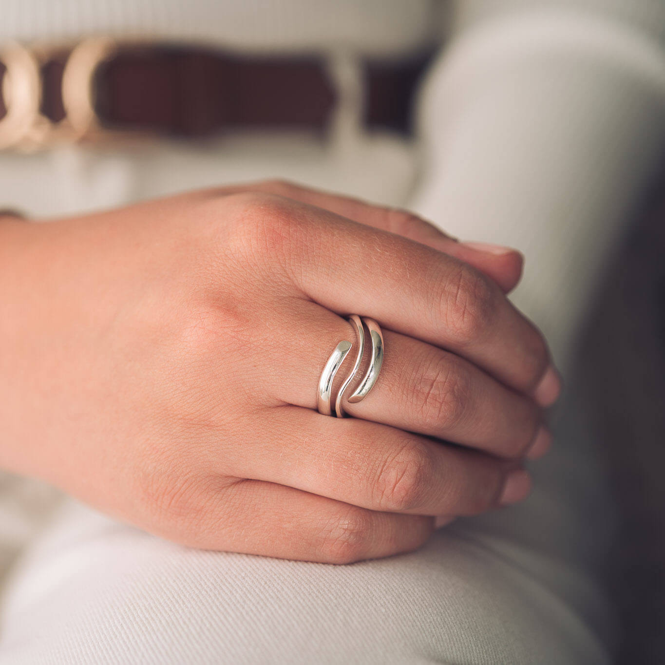 Gracie Silver Ring
