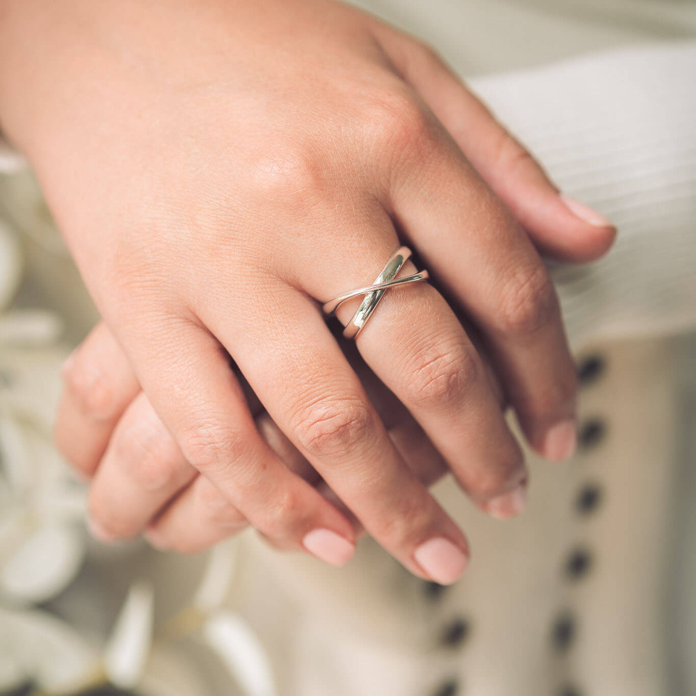 Isla Silver Wrap Ring