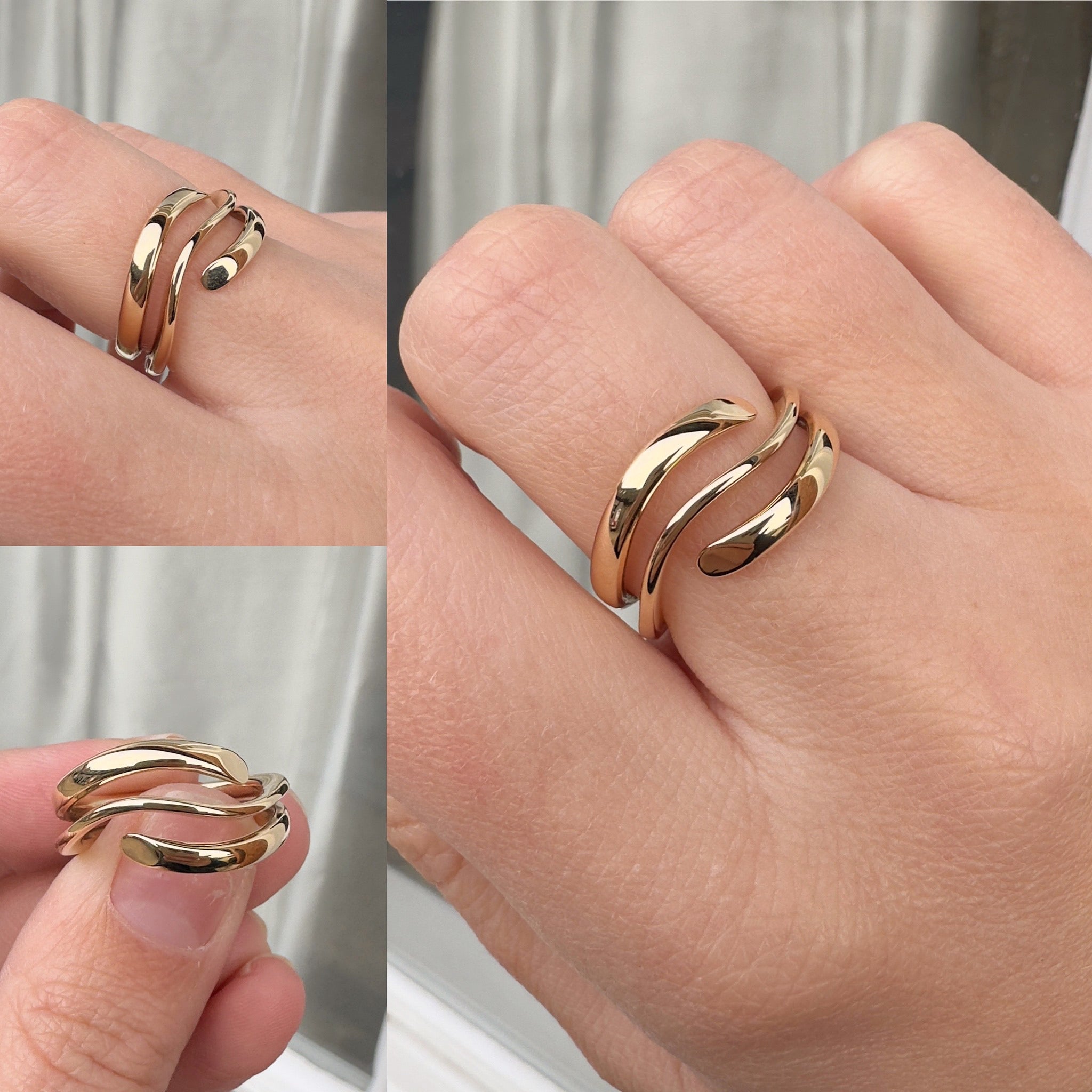 9ct Yellow Gold Handmade Ring