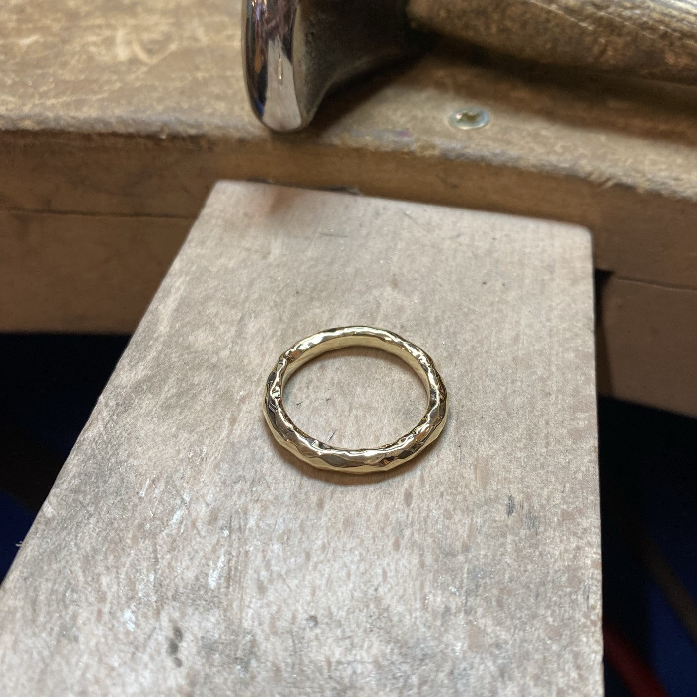 Handmade 9ct Yellow Gold Ring