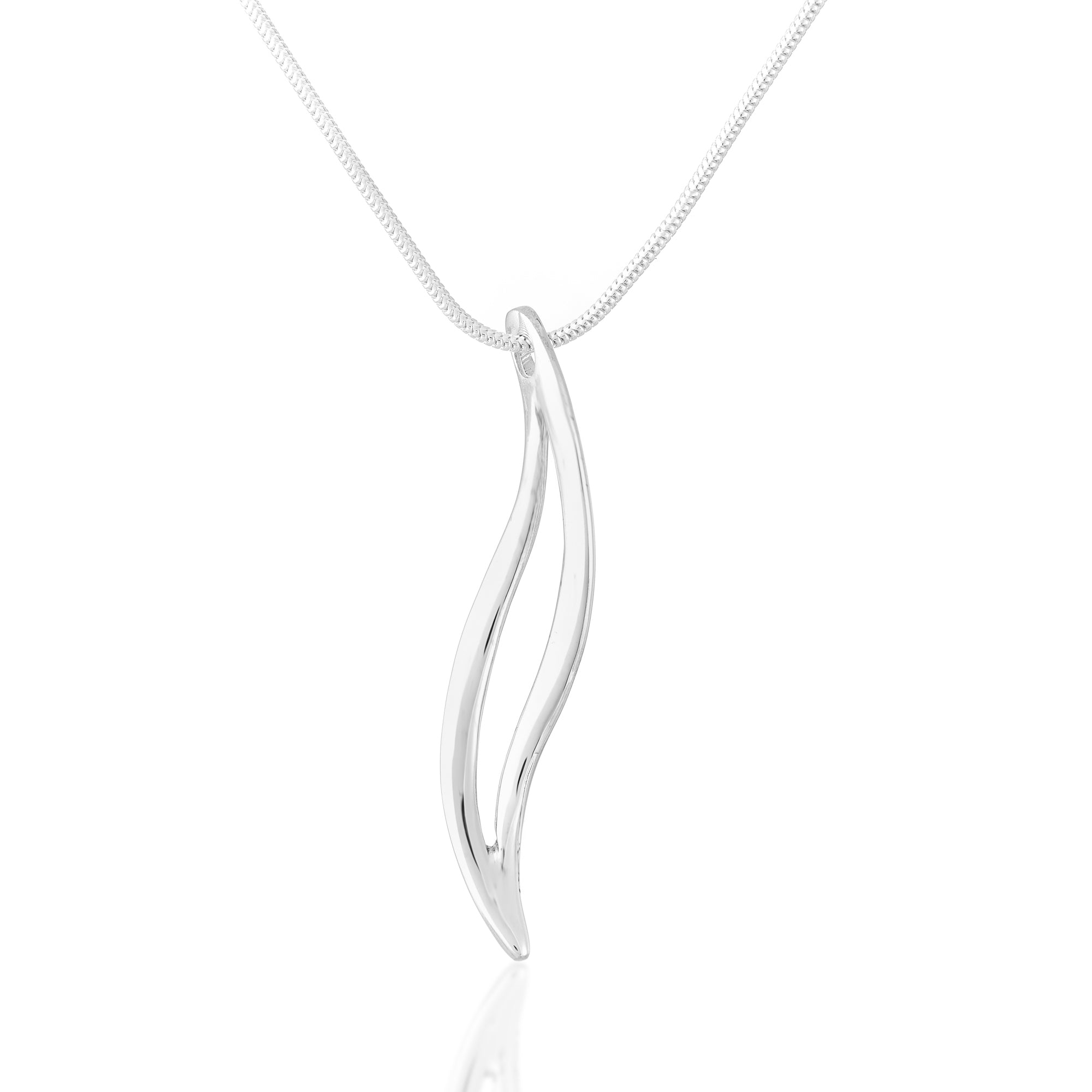 Amy Silver Pendant Necklace - Pendants