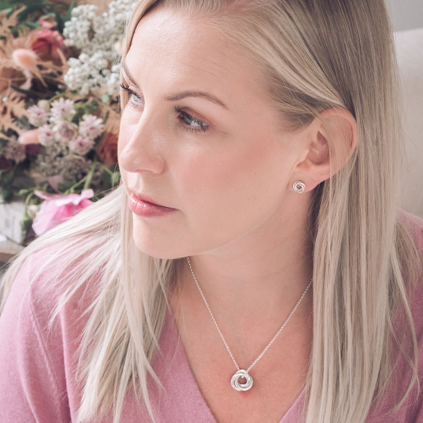 Anna Silver Pendant Necklace - Pendants