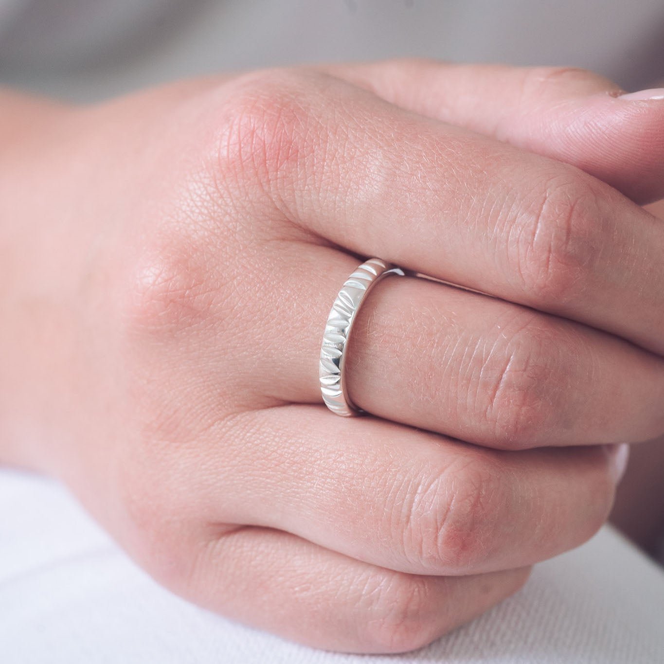 Elena Silver Ring - Rings