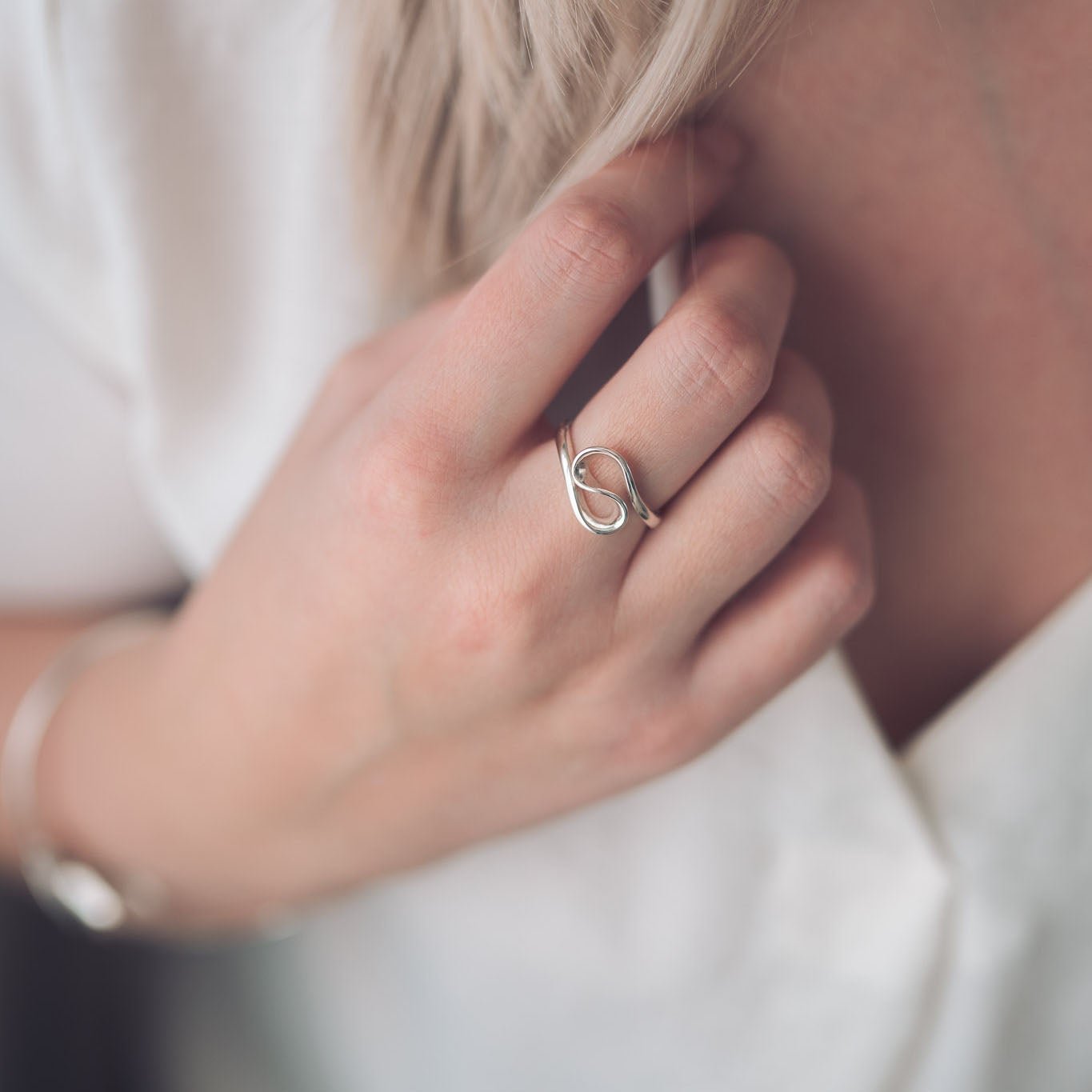 Hollie Silver Ring - Rings