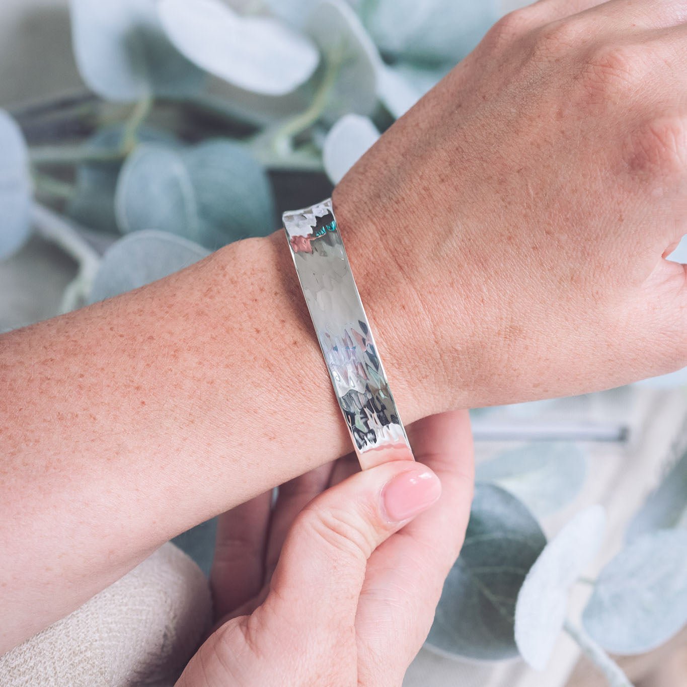 Jane Silver Bangle - Bangles
