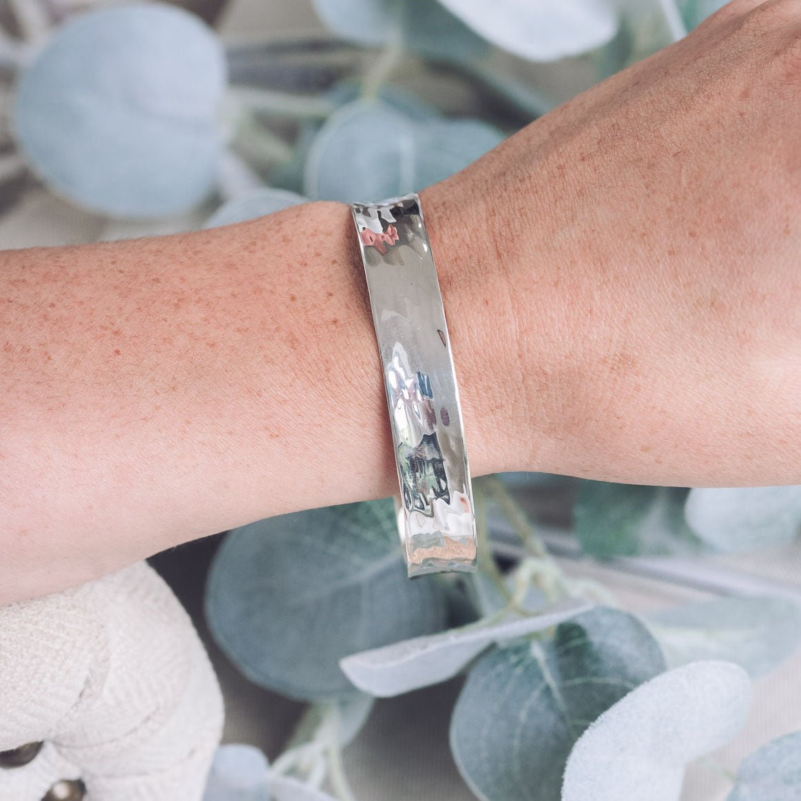 Jane Silver Bangle - Bangles