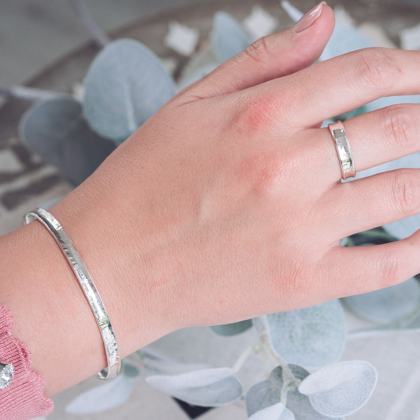 Jules Silver Bangle - Bangles