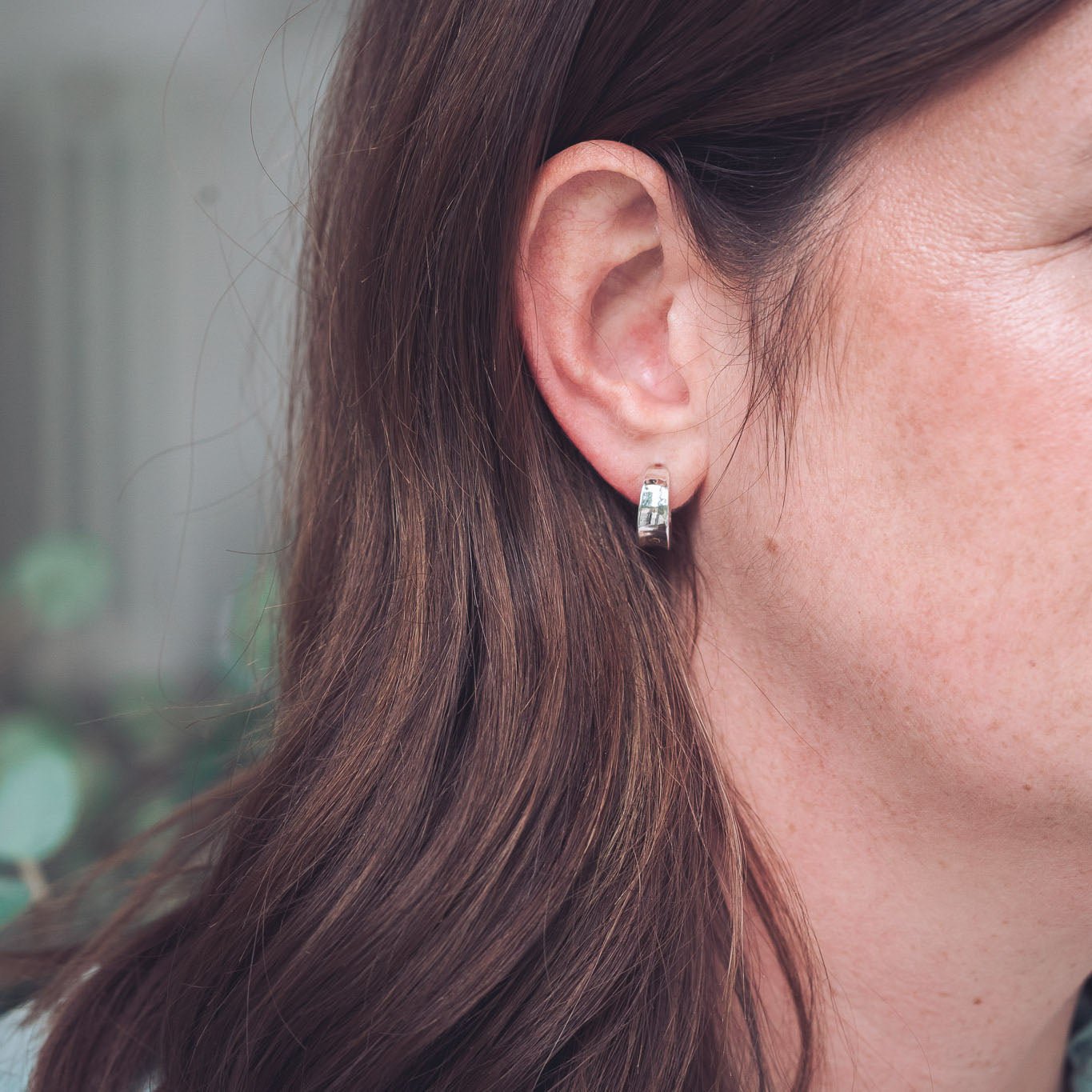 Jules Silver Hoop Earrings - Earrings