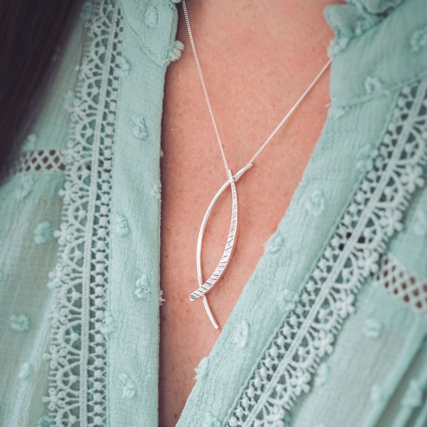 Louisa Silver Pendant Necklace - Pendants