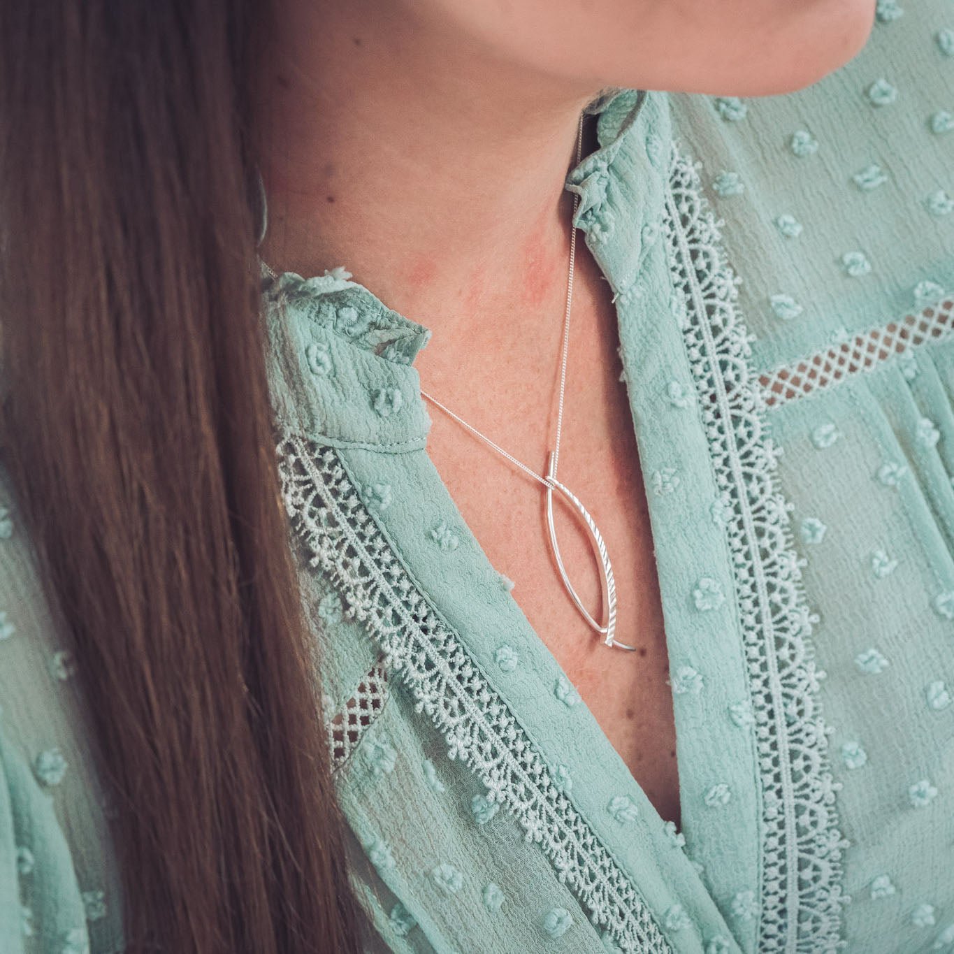 Louisa Silver Pendant Necklace - Pendants