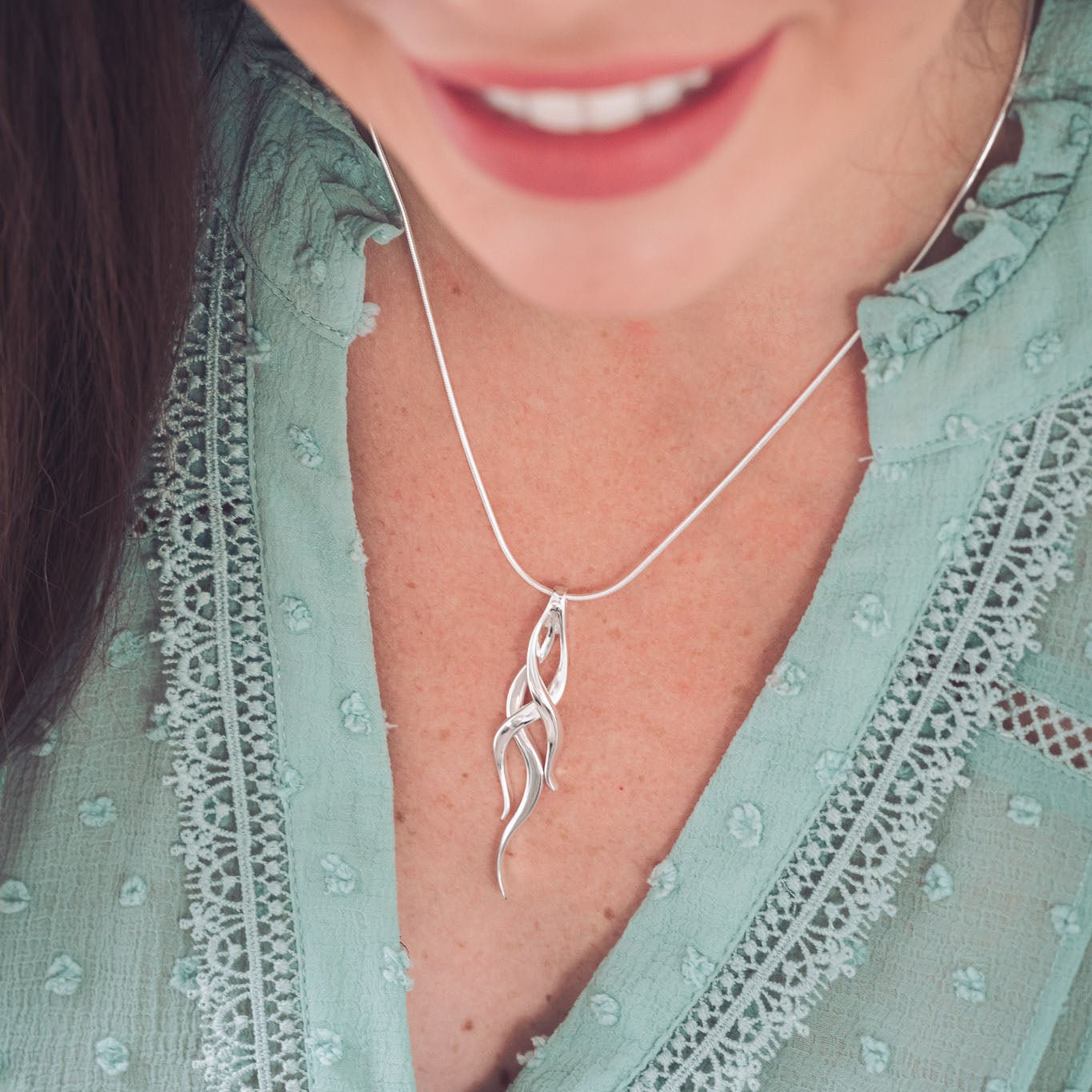 Madeline Silver Pendant Necklace - Pendants