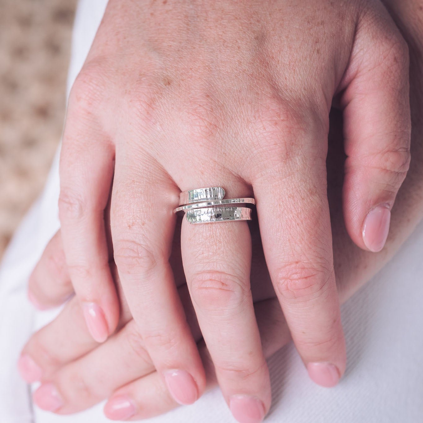 Melissa Silver Wrap Ring - Rings