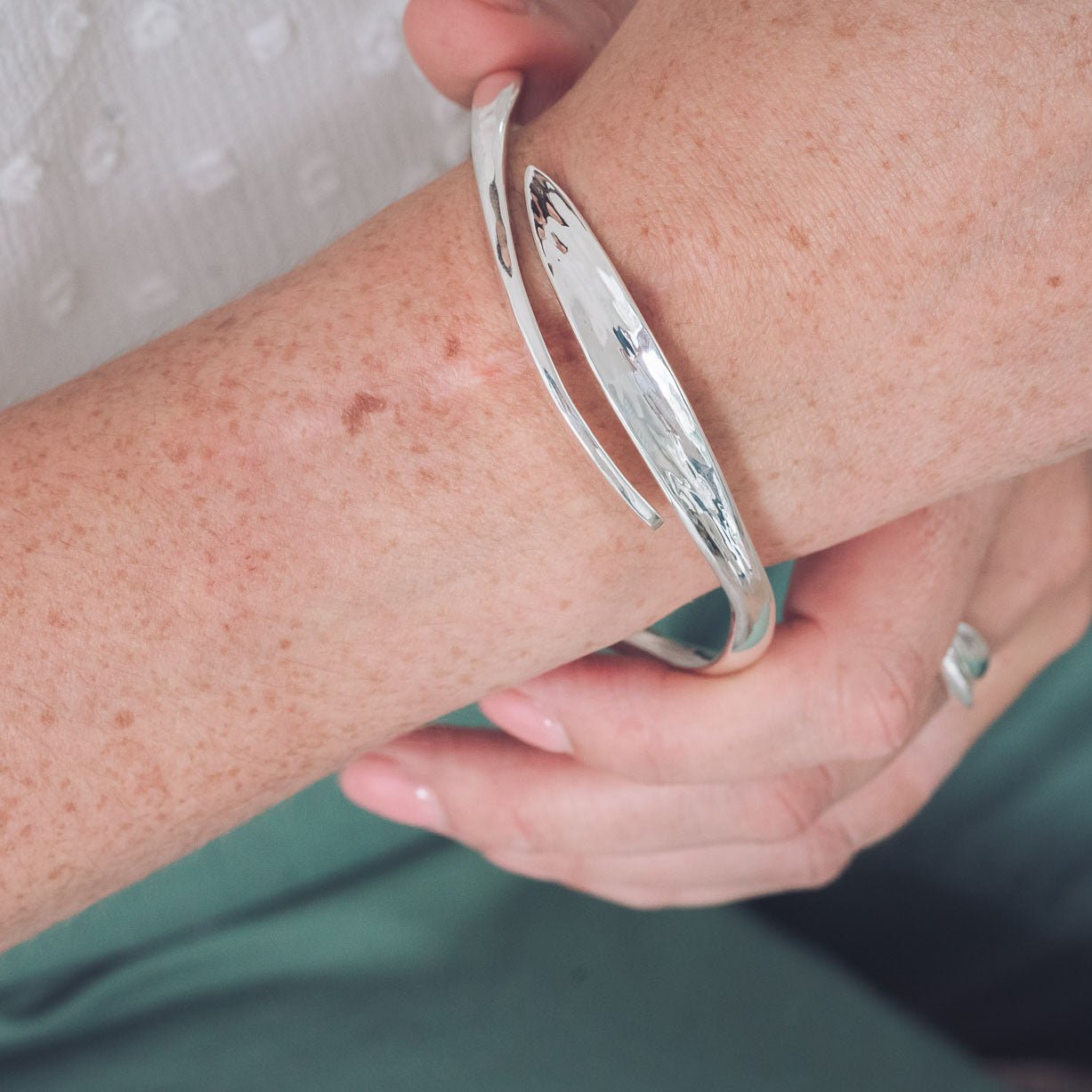Morgan Silver Bangle - Bangles