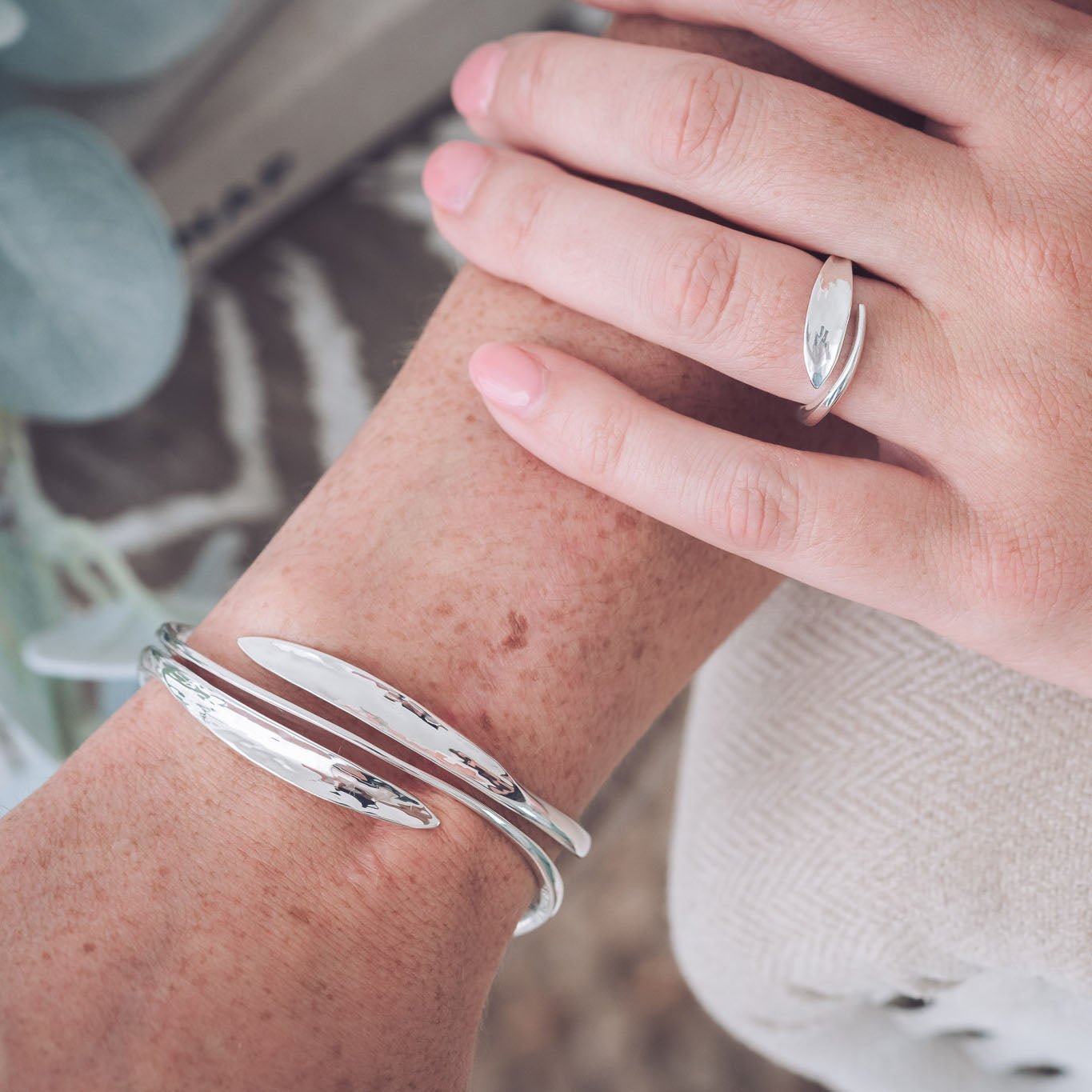 Morgan Silver Wrap Ring - Rings