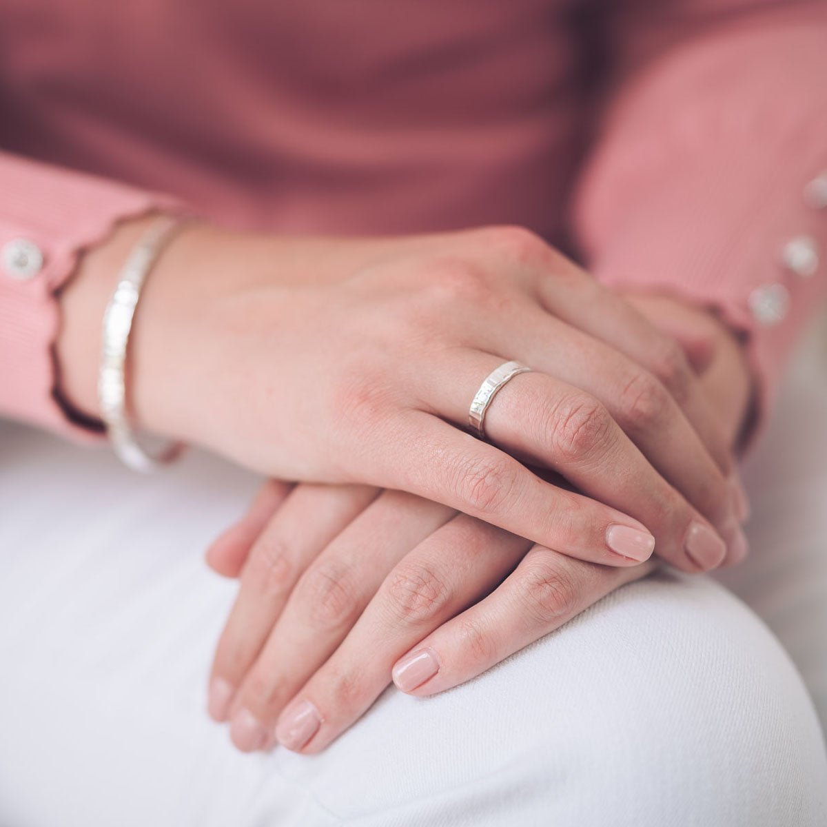 Tabby Silver Ring - Rings